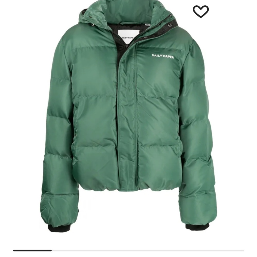 Daily Paper Sage Green Puffer Jacket